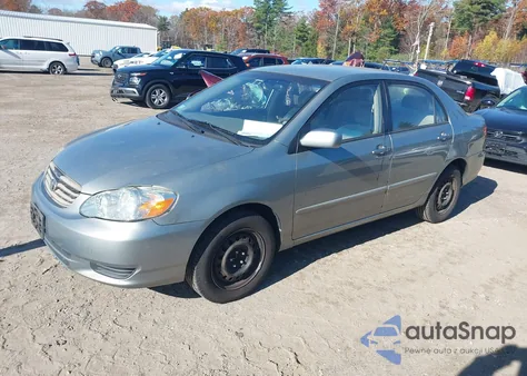 2004 Toyota Corolla Le from USA, damaged, VIN 2T1BR32E64C263226